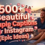 500+ Beautiful Couple Captions for Instagram (Epic Ideas)