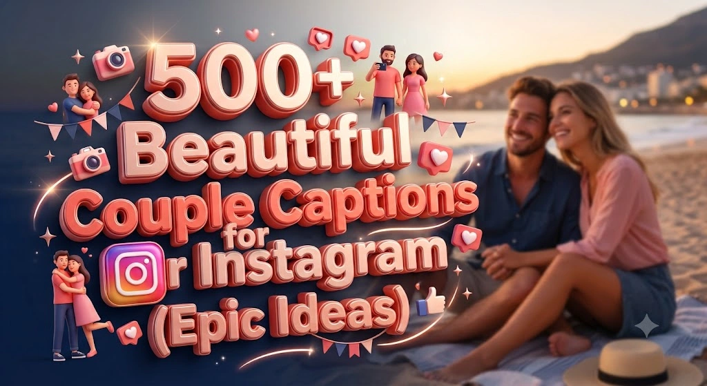 500+ Beautiful Couple Captions for Instagram (Epic Ideas)
