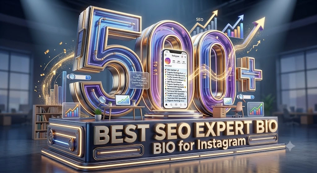 500+ Best SEO Expert Bio for Instagram