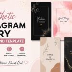 Aesthetic Instagram Story Background Template