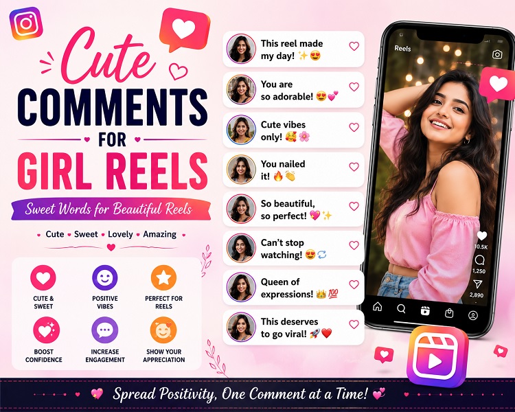 Cute Comments for Girl Reels