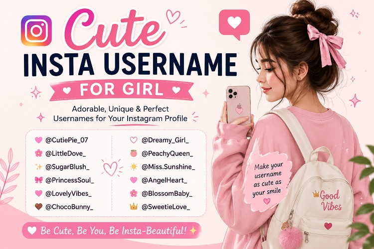 Cute Insta Username for Girl
