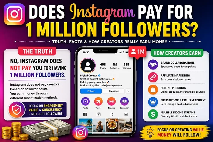 Does Instagram Pay for 1 Million Followers?