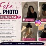 Fake Girl Photo for Instagram