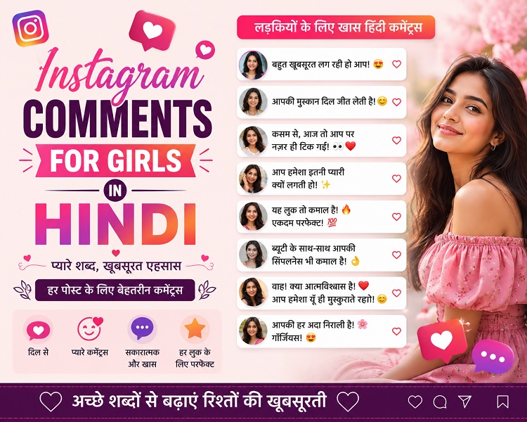 Instagram Comments for Girls in Hindi
