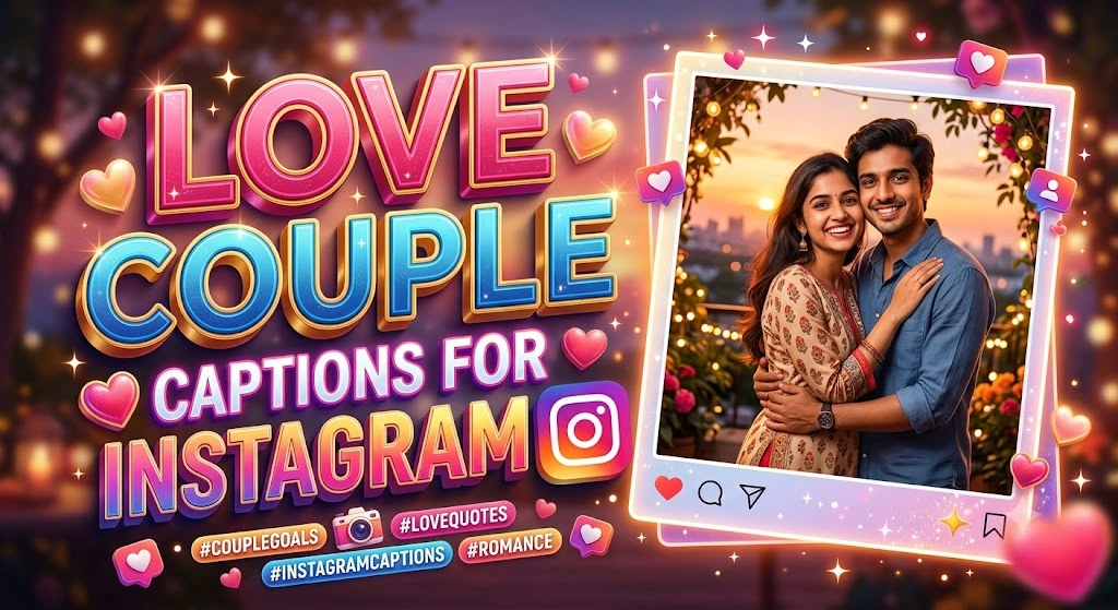 Love Couple Captions for Instagram