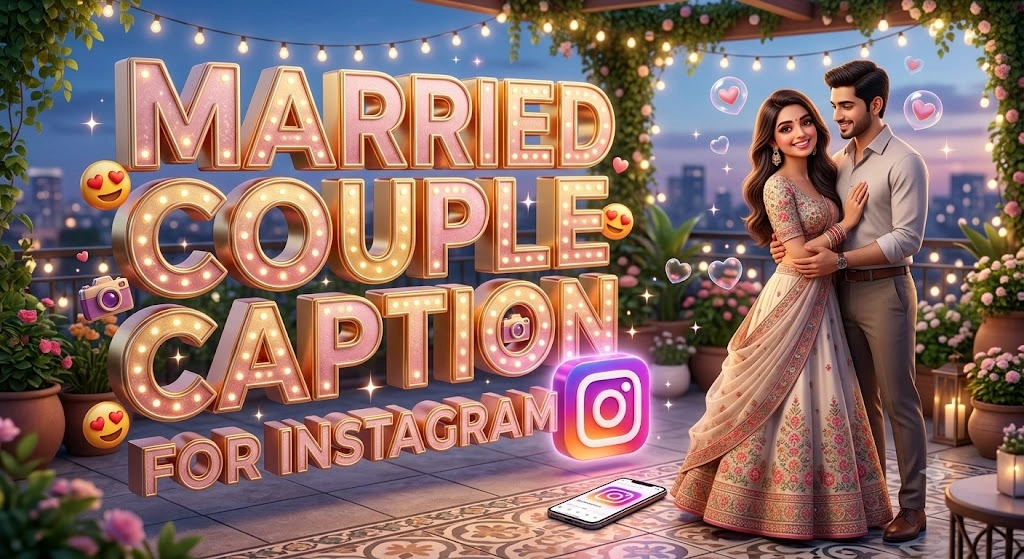 Married Couple Caption for Instagram
