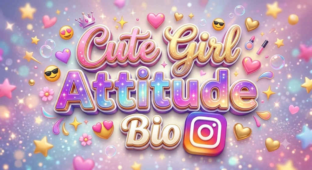 Cute Girl Attitude Bio