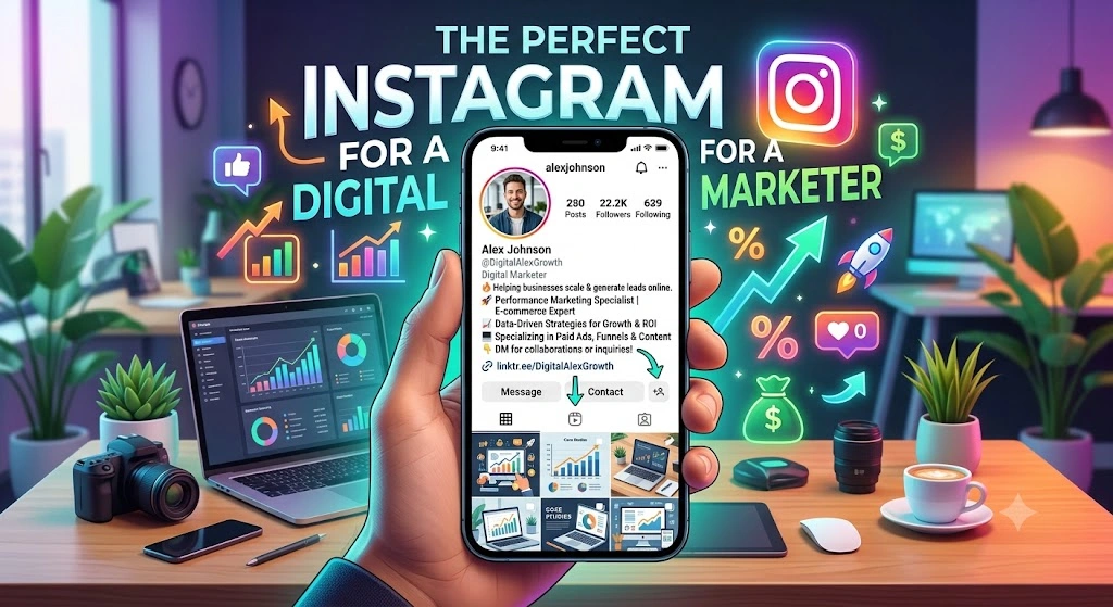 Instagram Bio for Digital Marketer