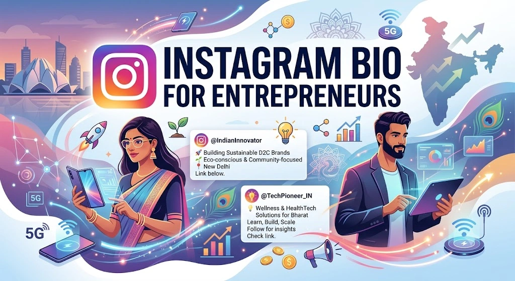 Instagram Bio for Entrepreneurs