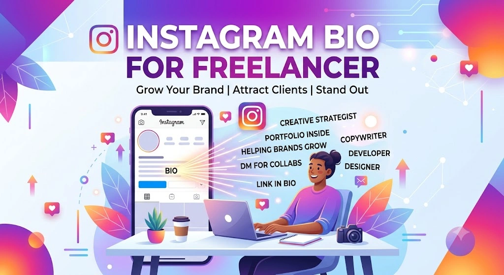 Instagram Bio for Freelancer
