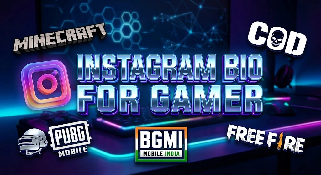 Instagram Bio for Gamer