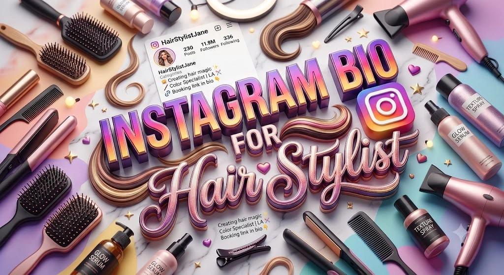 Instagram Bio for Hair Stylist