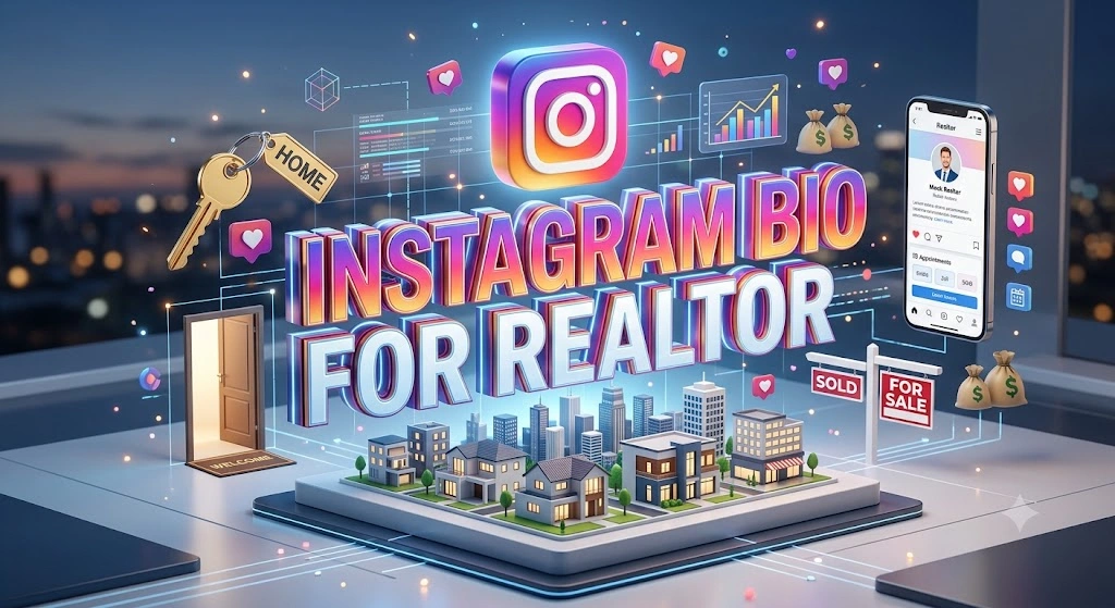 Instagram Bio for Realtor