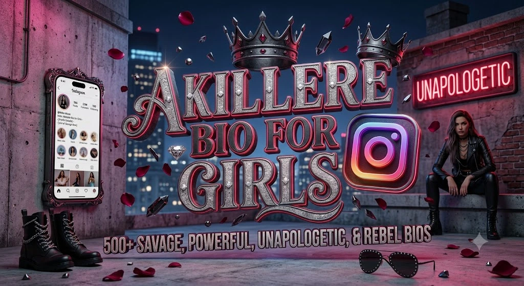 Killer Attitude Bio for Girls